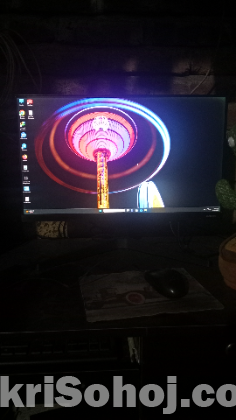 Pc and Samsung er monitor